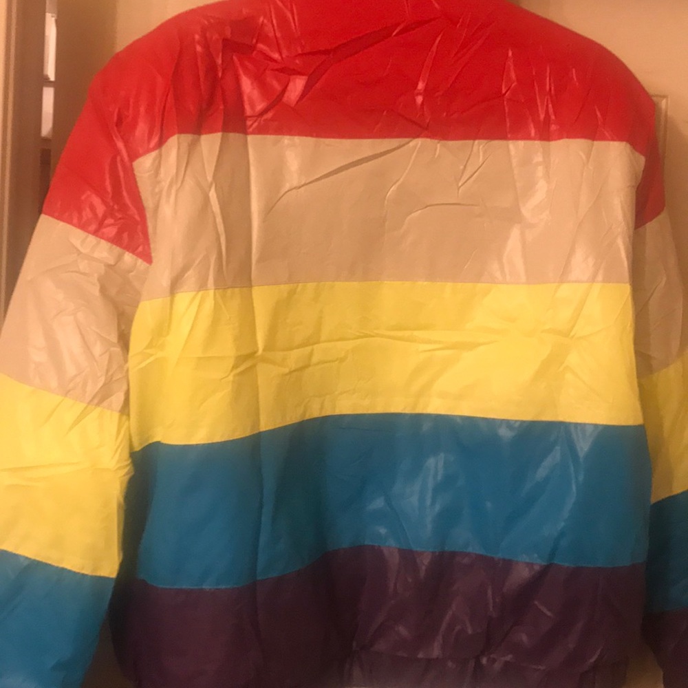 Multi Color Bomber Jacket(Brand New) - Picture 3 of 3
